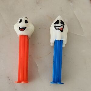 Vintage Happy Henry The Ghost & Naughty Nell PEZ Dispenser Made In Hungary